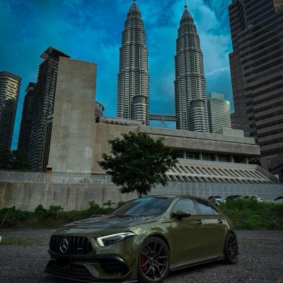 Mercedes A45S AMG - Green