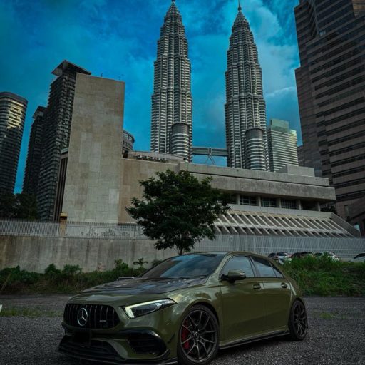 Mercedes A45S AMG - Green