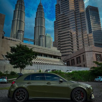 Mercedes A45S AMG - Green
