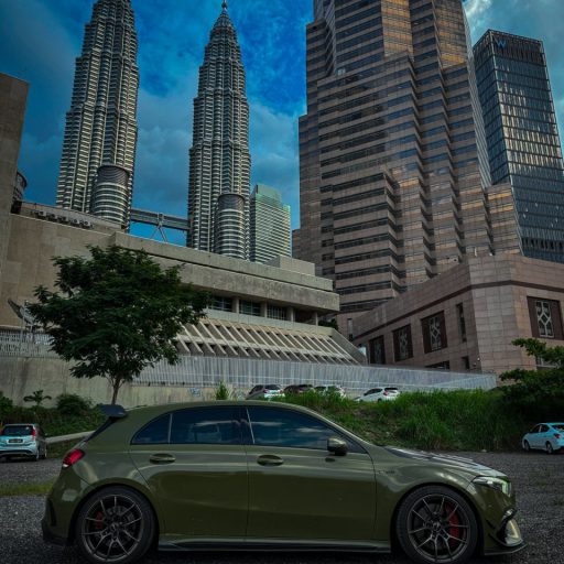 Mercedes A45S AMG - Green