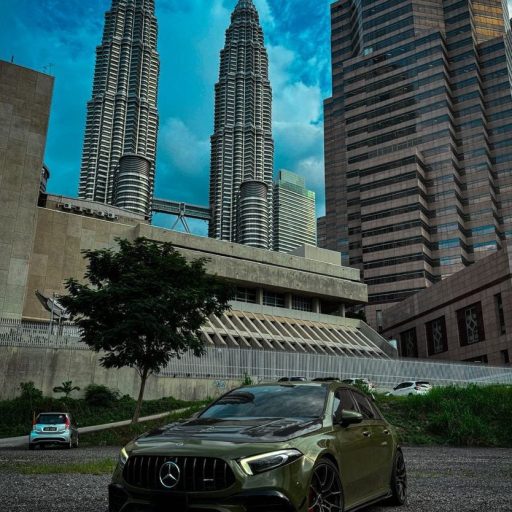Mercedes A45S AMG - Green