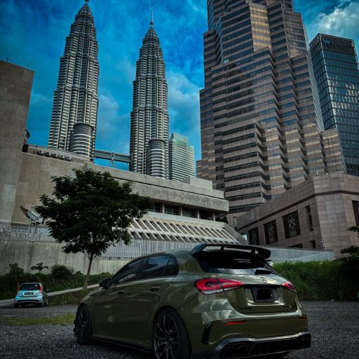 Mercedes A45S AMG - Green