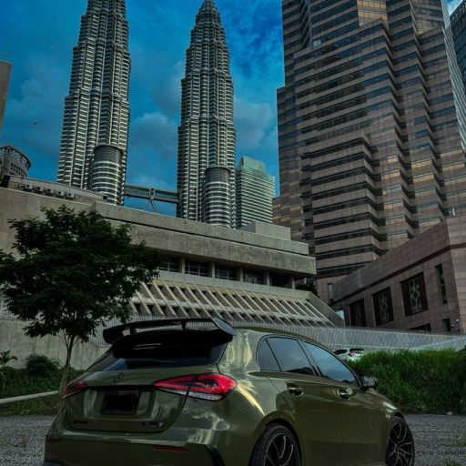 Mercedes A45S AMG - Green